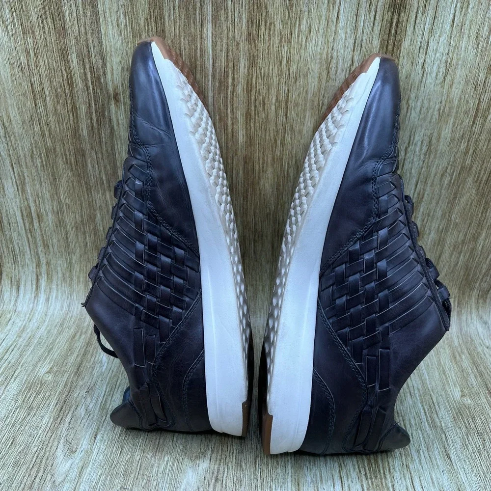 Cole Haan GrandPrø Huarache Men's Size 10 Brown Woven Leather Sneakers C27268‎